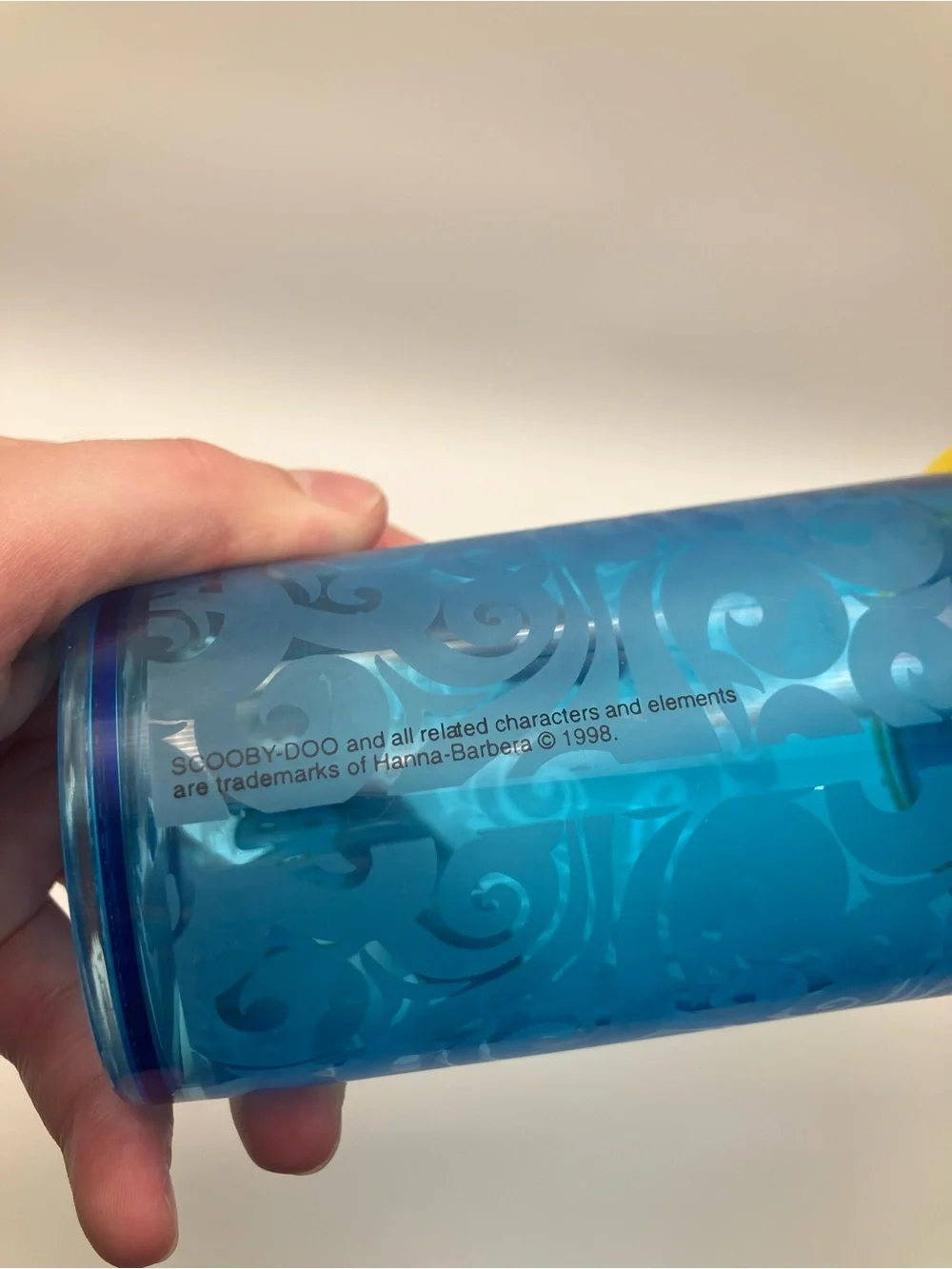 Vintage 1998 scooby doo tumbler cup millennial nostalgia